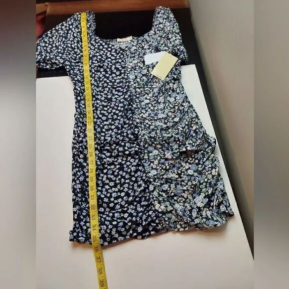 LaMamba Live to be Spoiled Juniors Dress Sz XXL Black Floral - Picture 12 of 12